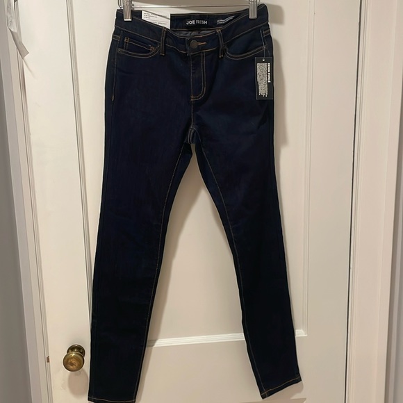 Joe fresh classic slim jeans dark denim size 26 nwt 30 - Picture 1 of 8
